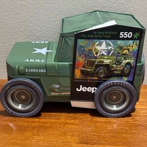 Jeep Eurographics Army Truck 550 Pc Puzzle